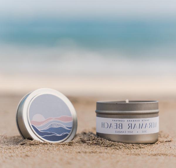 Miramar Beach Travel Candle